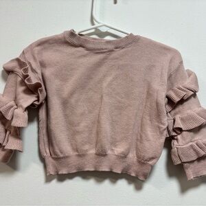 Stem Soft Pink Baby Sweater
